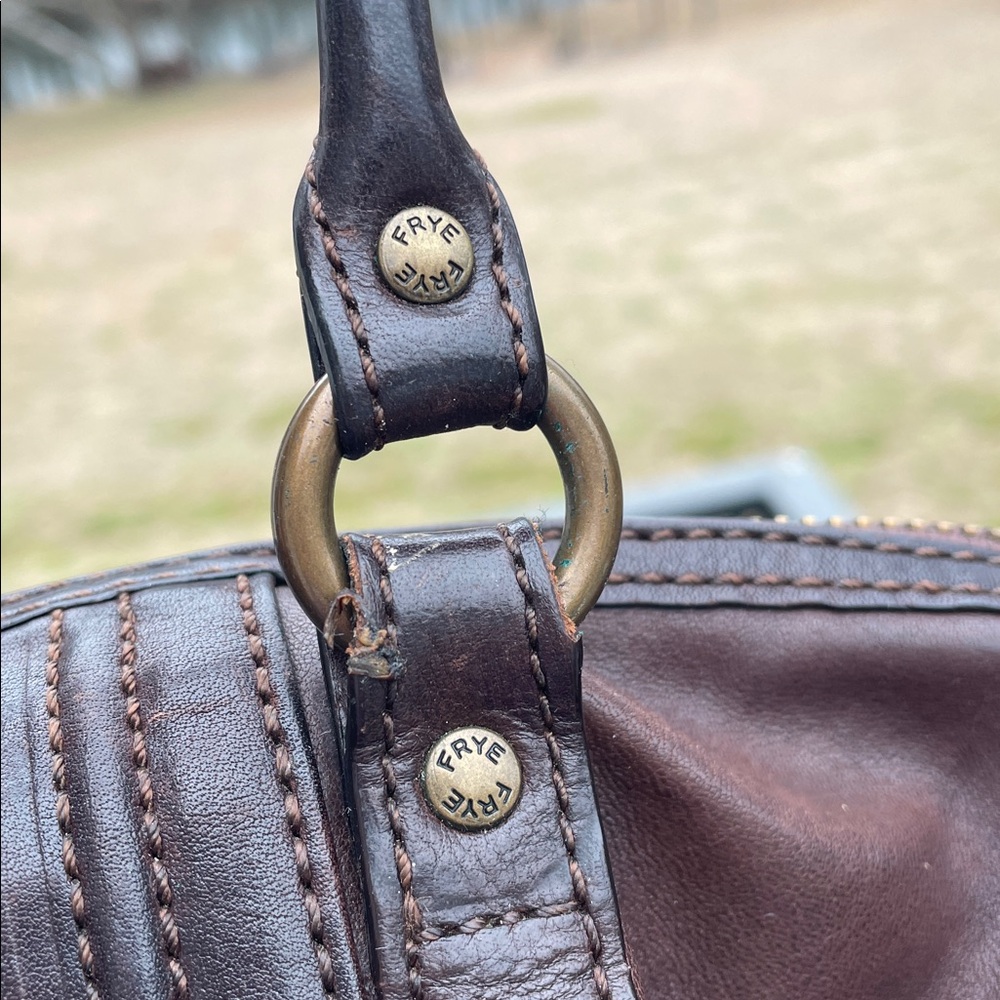 Vintage Vibe Frye Jane Speedy Satchel - Picture 10 of 15